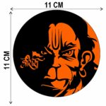 Boplo Hanuman God Bike Sticker Boplo Hanuman God Bike Sticker