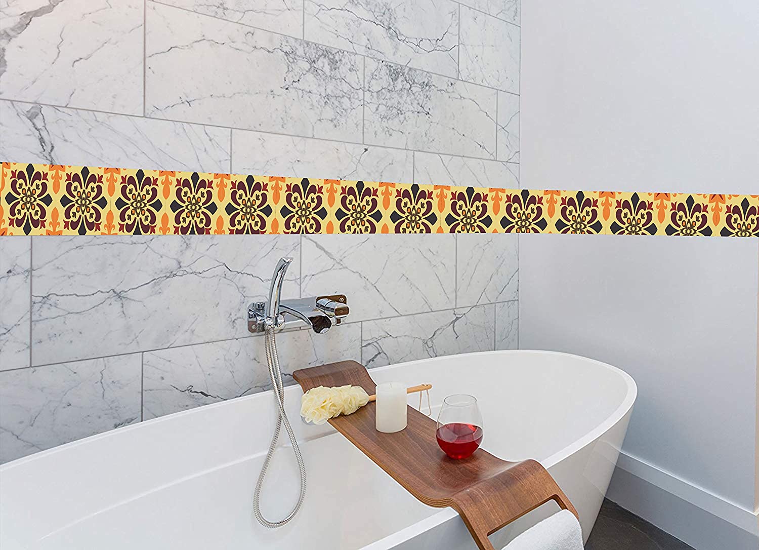 Boplo Beautiful Designer Tile Sticker Boplo Beautiful Designer Tile Sticker