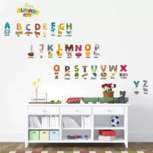 1bhaav Alphabets Sticker for Kids