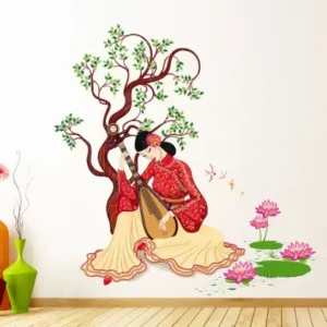 1bhaav Chinese Girl Wall Sticker