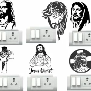 1bhaav Jesus Christ Switch Sticker