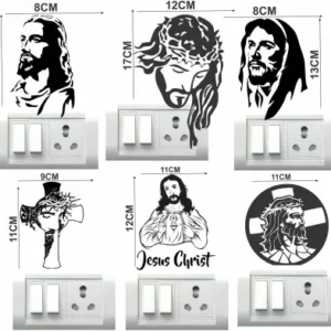 1bhaav Jesus Christ Switch Sticker