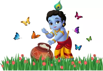 Krishna Wall Stickers