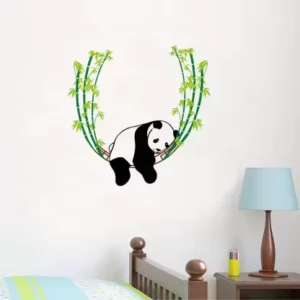 1bhaav Panda Wall Stickers