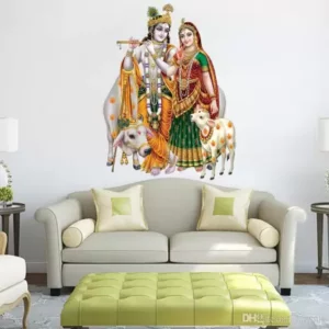 1bhaav Radha Krishna Wall Sticker