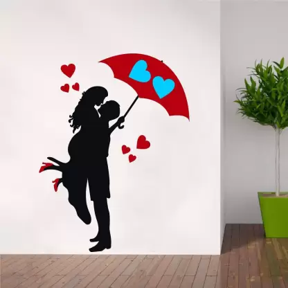 1bhaav Romantical Couple Wall Stickers (1) 1bhaav Romantical Couple Wall Stickers