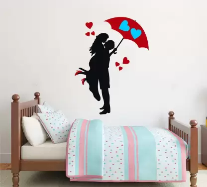 1bhaav Romantical Couple Wall Stickers (4)