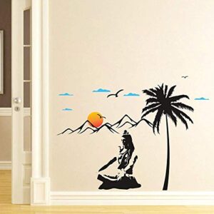 1bhaav Shiva on Kailash Wall Sticker