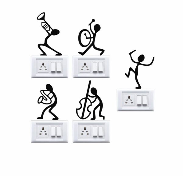 1bhaav Musician Switch Board Sticker