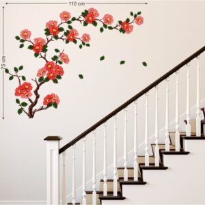 Boplo Floral Branch Wall Stickers