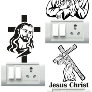 1bhaav Jesus Switch Board Sticker