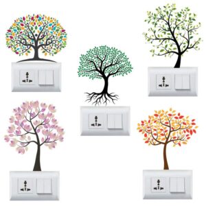 1bhaav Tree Switch Board Sticker
