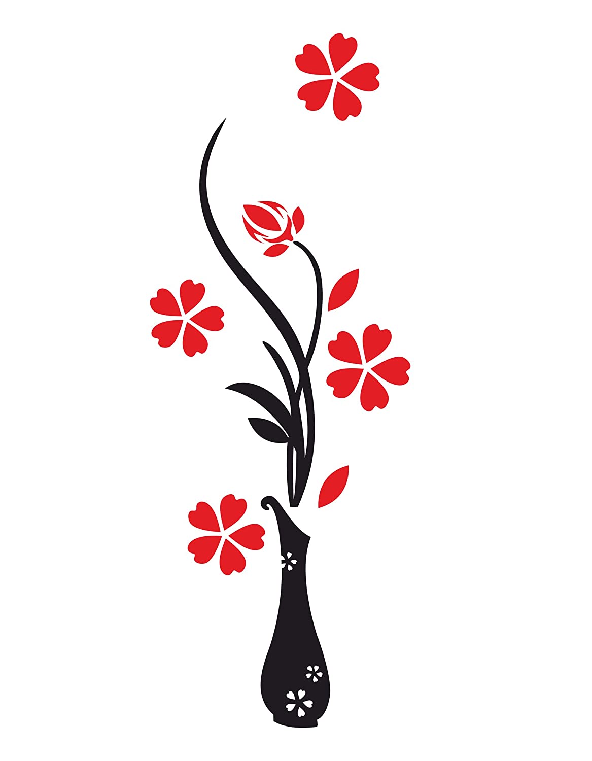 1bhaav Flowers Vase Sticker 1bhaav Flowers Vase Sticker