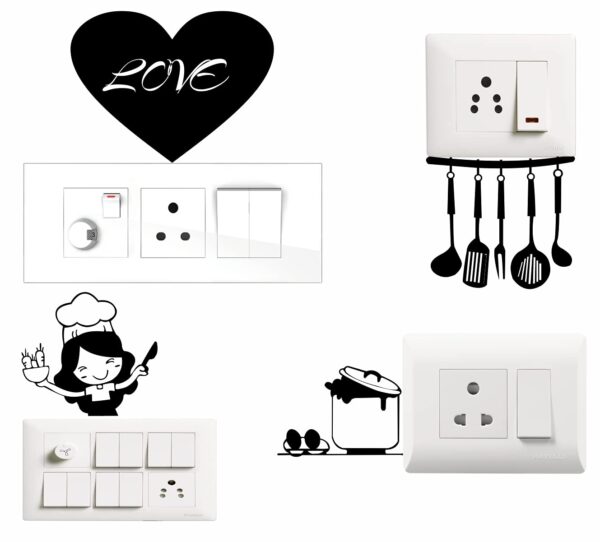 1bhaav Kitchen Switch Sticker