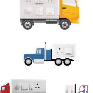 1bhaav Trucks Designs Board Sticker