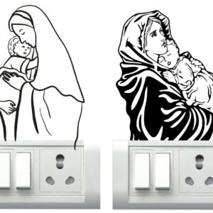 1bhaav Jesus Switch Board Sticker