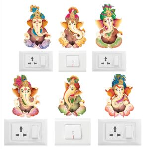 1bhaav Ganesh Switch Board Stickers
