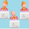 1bhaav Little Buddha Switch Sticker