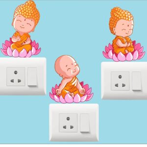 1bhaav Little Buddha Switch Sticker