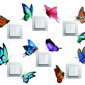 1bhaav Butterfly Switch Sticker