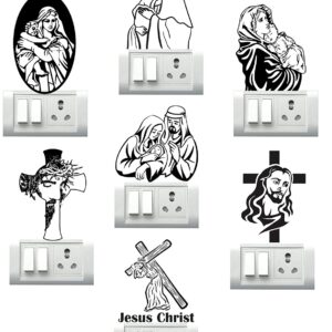 1bhaav Jesus Switch Board Sticker