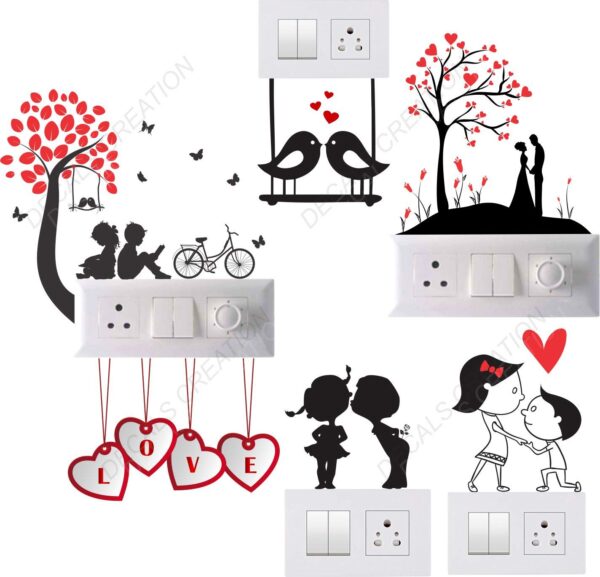 1bhaav Switch Board Wall Sticker