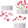 1bhaav Flowers Switch Sticker