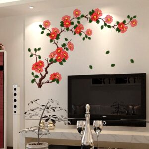 Boplo Floral Branch Wall Stickers
