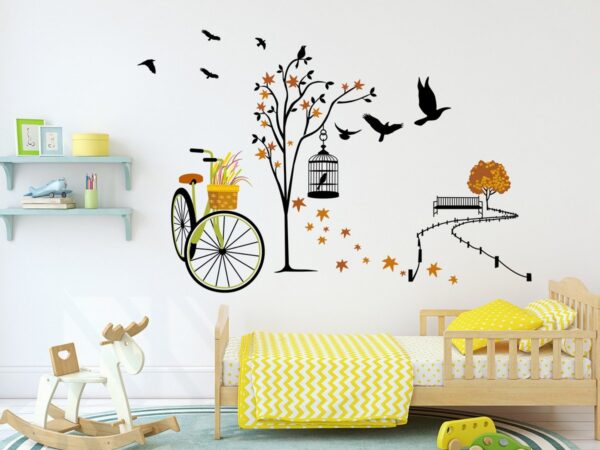 1bhaav Wall Sticker for Living Room