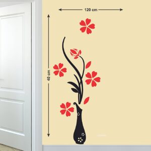 1bhaav Flowers Vase Sticker