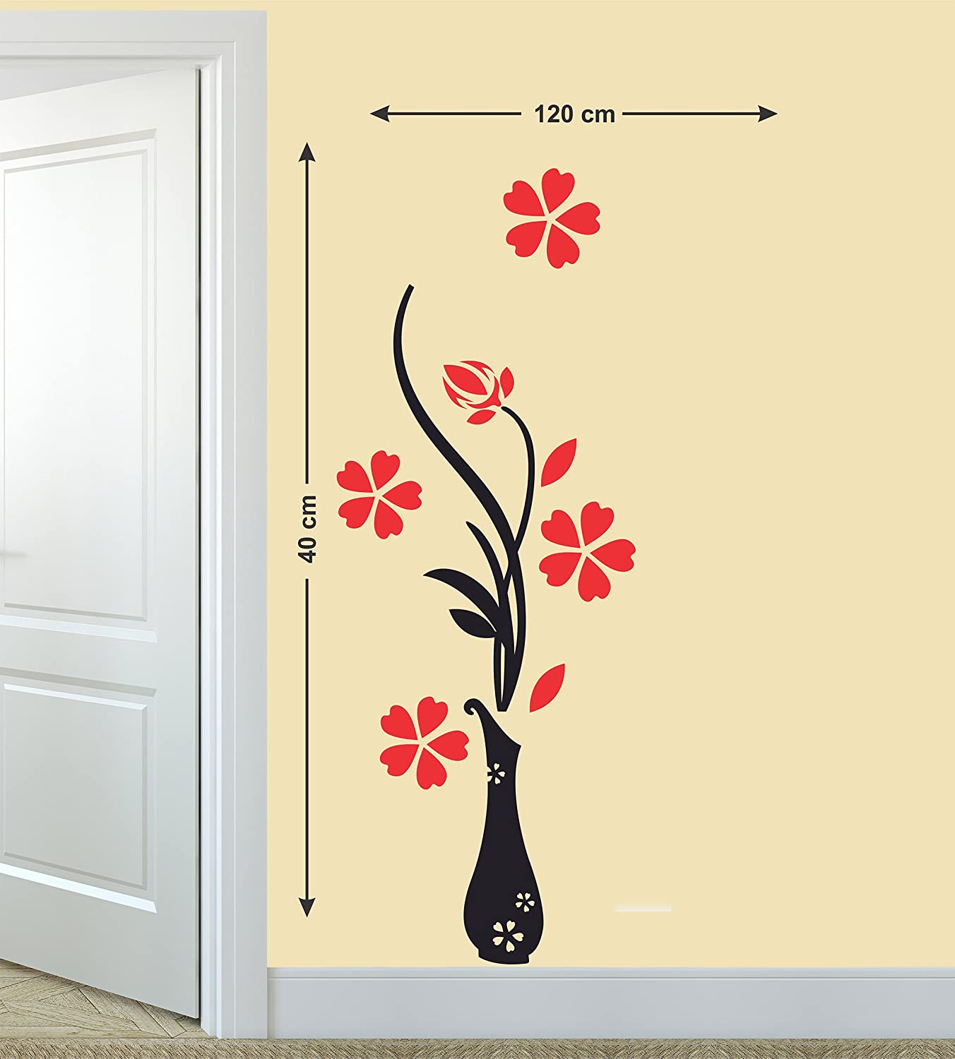 1bhaav Flowers Vase Sticker 1bhaav Flowers Vase Sticker