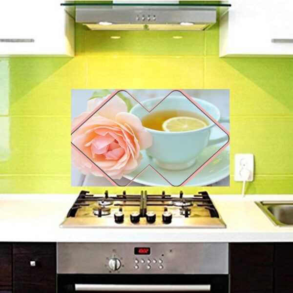 Boplo Flower Design Kitchen Sticker