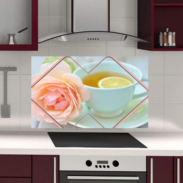 Boplo Flower Design Kitchen Sticker