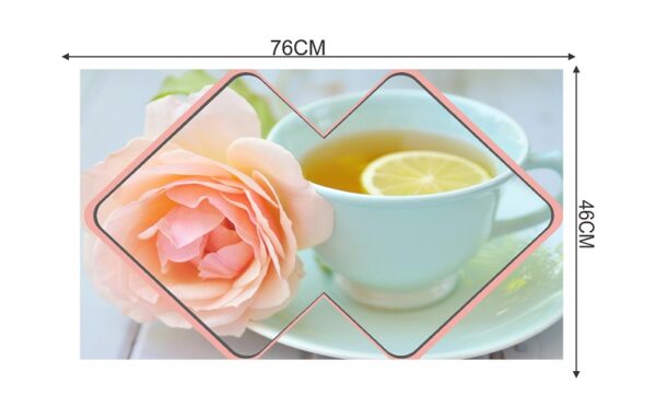 Boplo Flower Design Kitchen Sticker