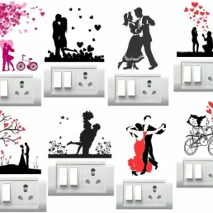 1bhaav Couples Switch Board Sticker