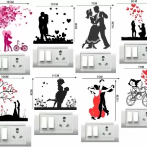 1bhaav Couples Switch Board Sticker