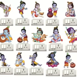 1bhaav Krishna Switch Board Sticker
