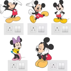 1bhaav Mickey Minnie Switch Sticker