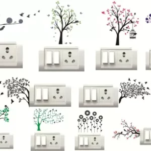 1bhaav Tree Switch Board Sticker