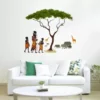 1bhaav African Jungle Wall Stickers