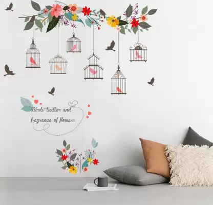 1bhaav Birds cage Sticker (2)