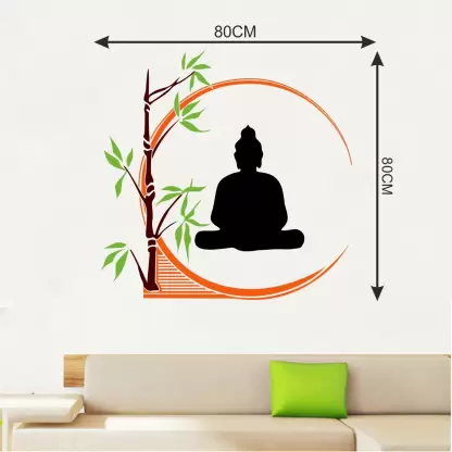1bhaav Buddha Meditation Wall Stickers (2)