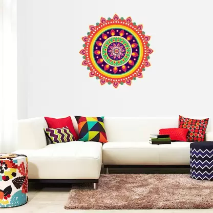 floor rangoli stickers