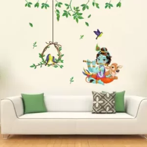 1bhaav Lord Krishna Wall Decals