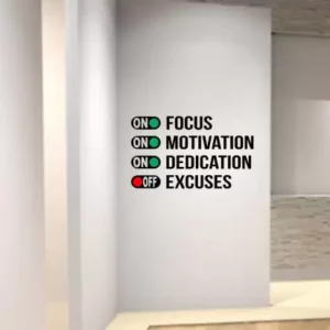 1bhaav Motivation Quotes Wall Decals