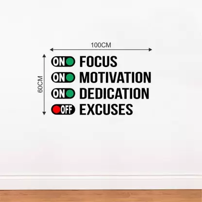 1bhaav Motivation Quotes Wall Decals (2) 1bhaav Motivation Quotes Wall Decals