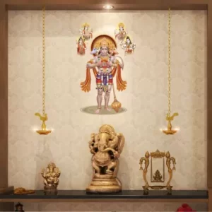 1bhaav Panchmukhi Hanuman Sticker