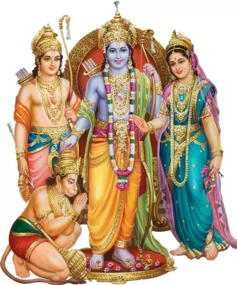 1bhaav Ram Darwar Wall Sticker (1)