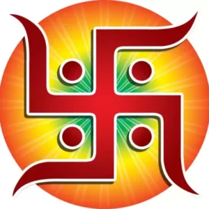 1bhaav Swastik Modern Sticker