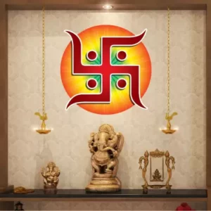 1bhaav Swastik Modern Sticker